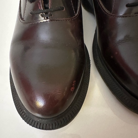 Dr. Martens Bennett Arcadia Dark Red Oxford Shoes (3UK/5US/36EUR) - Picture 7 of 9
